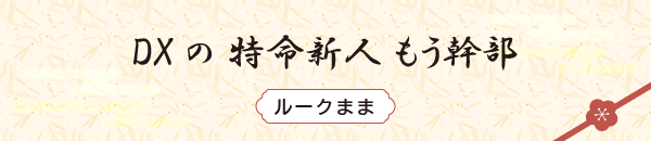 DXの 特命新人 もう幹部