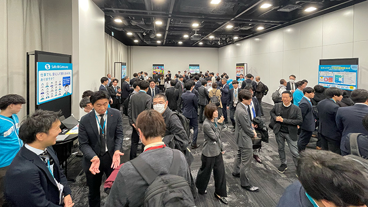 相談ブースの模様