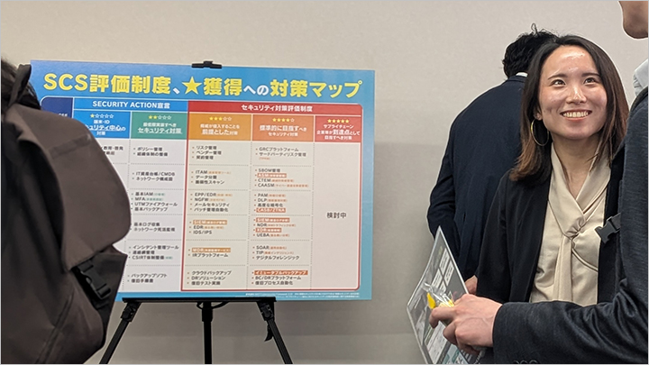 相談ブースの模様