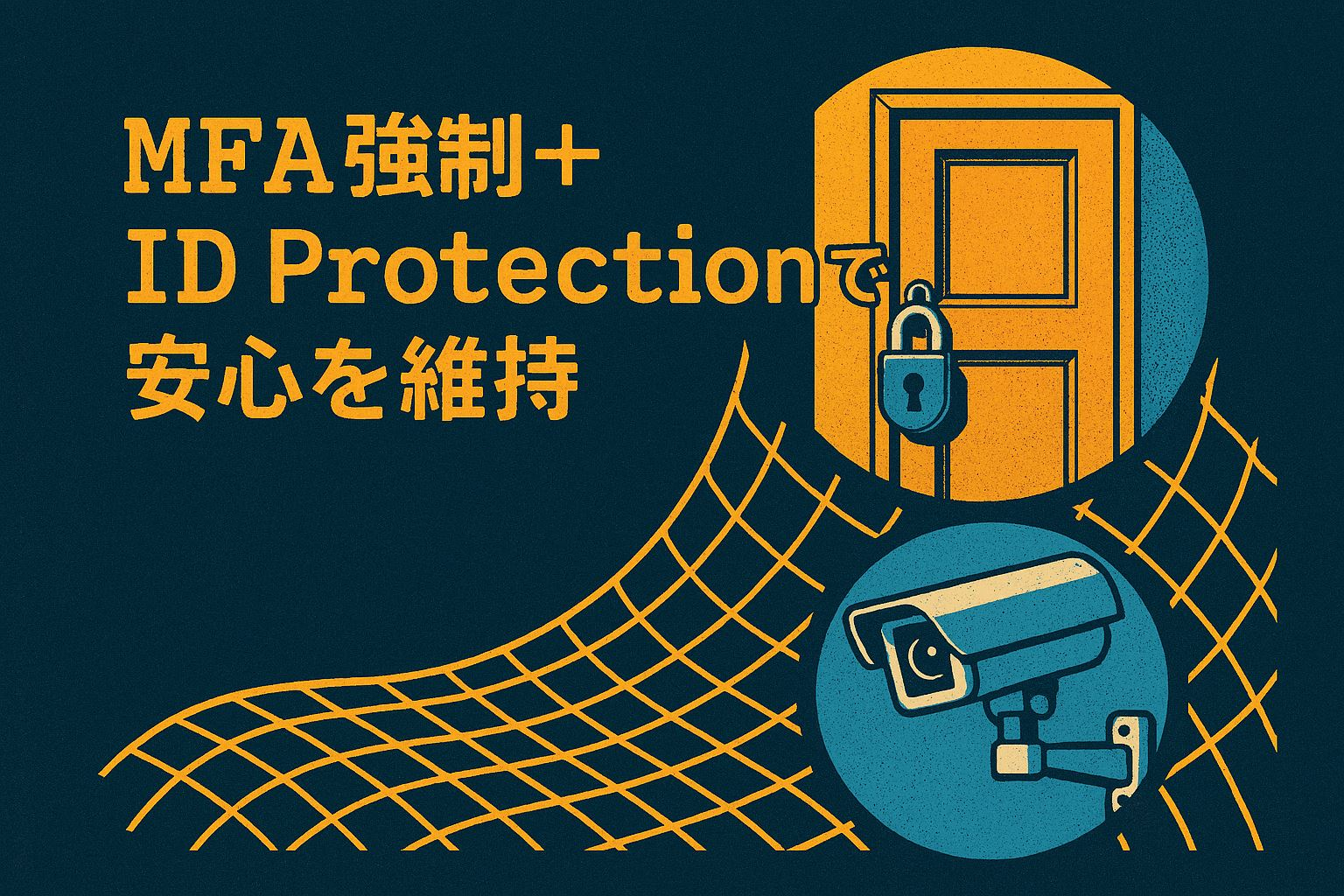 MFA強制＋ID Protectionで安心を維持