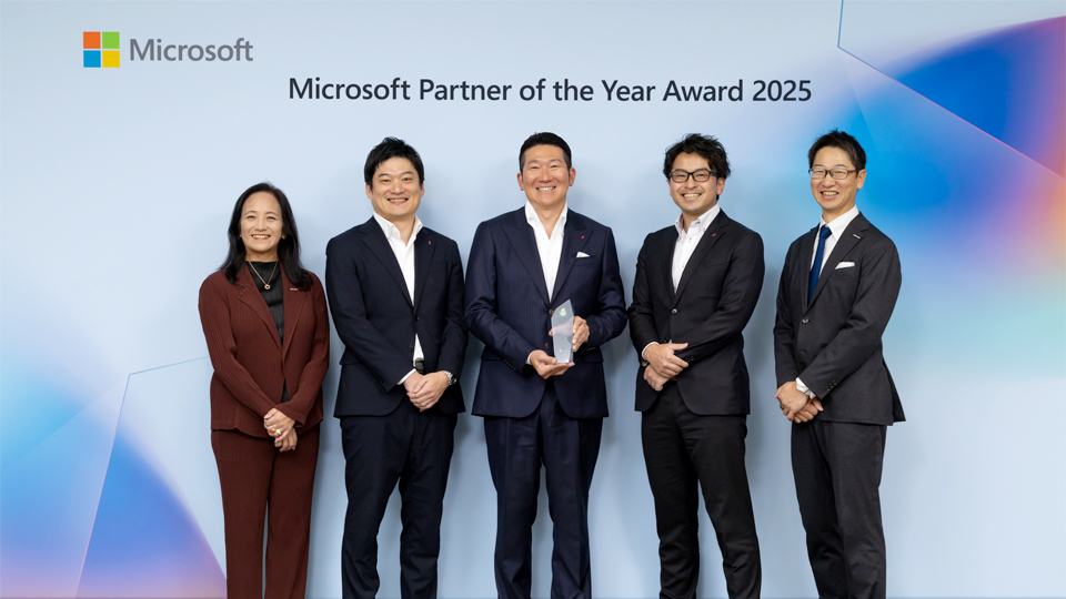 アワード記念写真